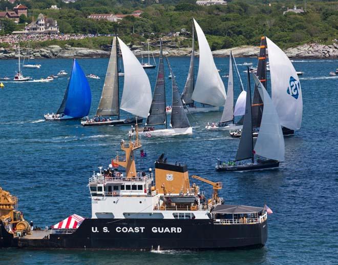 Gibbs Hill Division start in the Newport Bermuda Race © Daniel Forster http://www.DanielForster.com